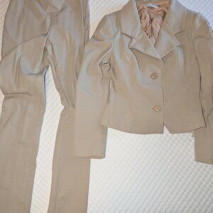 Tan Suit Dolce Gabanna
